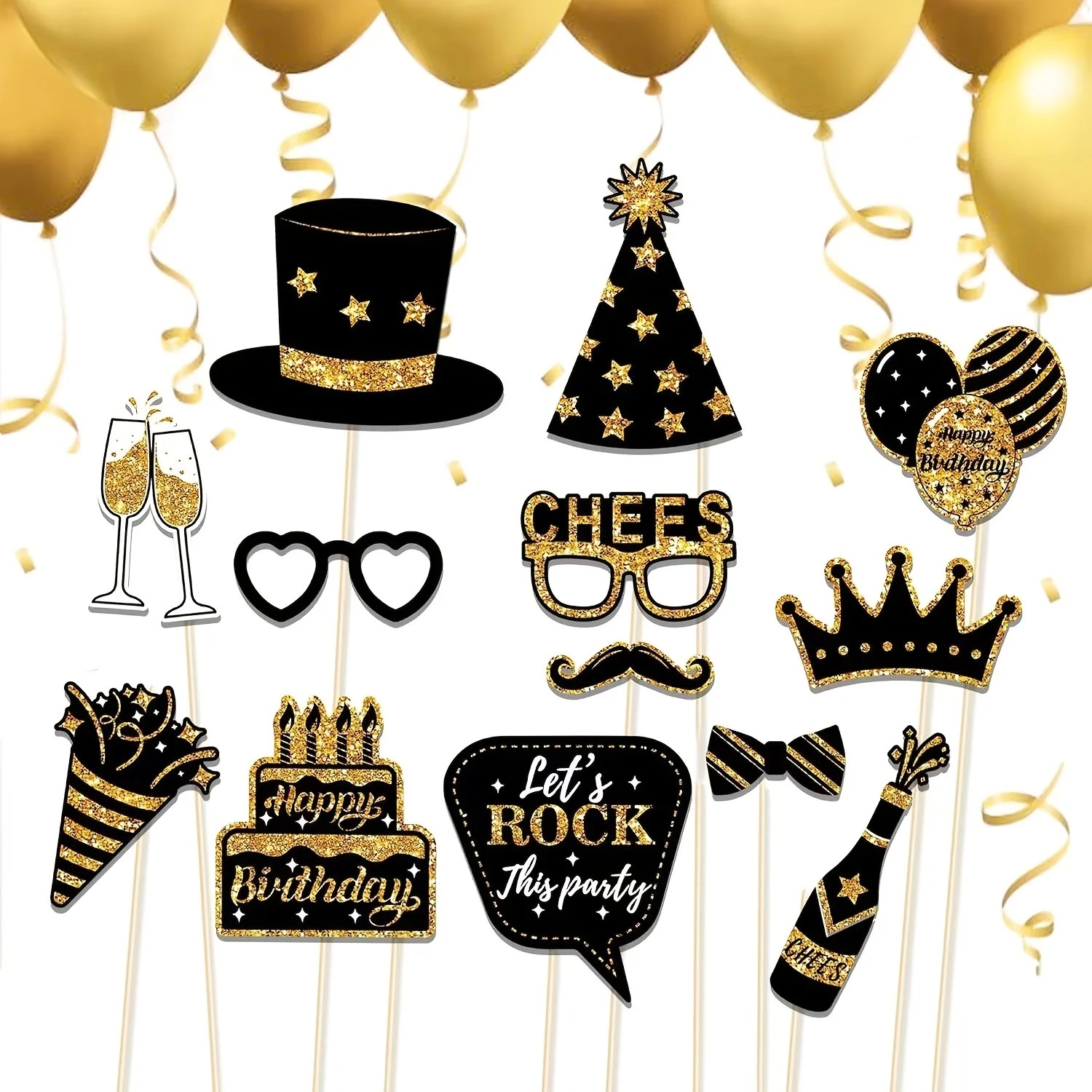 36pcs of Birthday Photo Booth  - Science Of Happiness 评论和价格