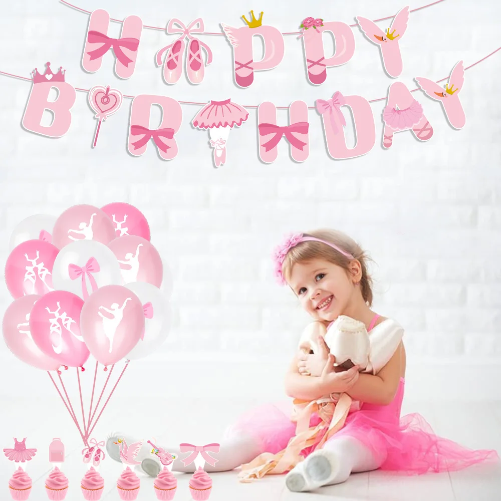 Pink Ballerina Ballet girl Hap - Science Of Happiness 评论和价格