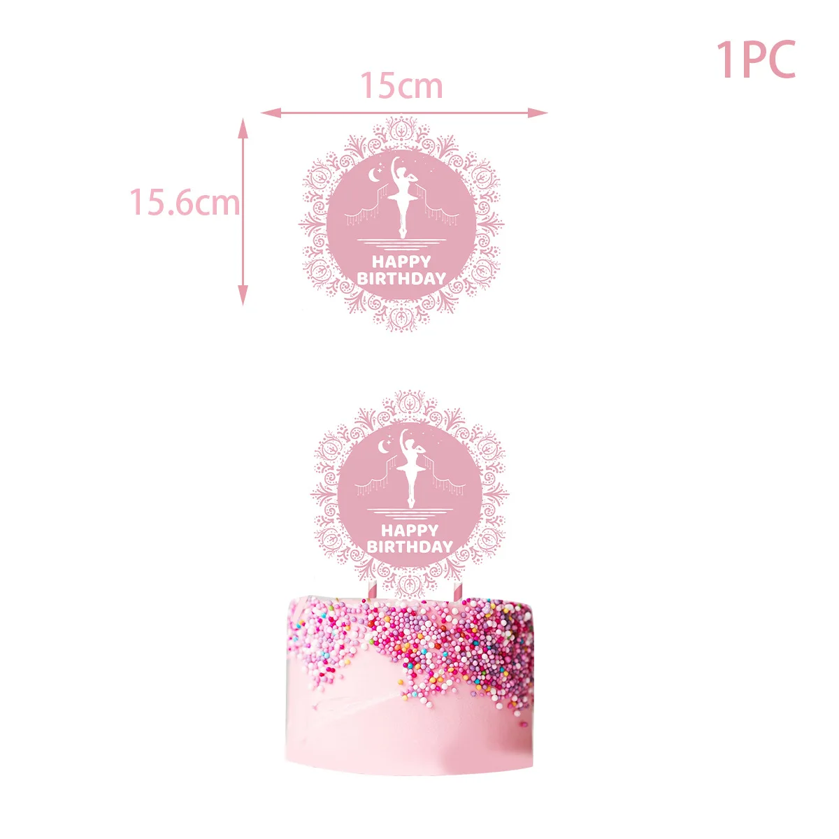 Pink Ballerina Ballet girl Hap - Science Of Happiness 评论和价格