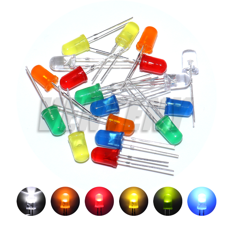 5mm Diffused LED Diode Kit Lam - Hobby Is Science 评论和价格