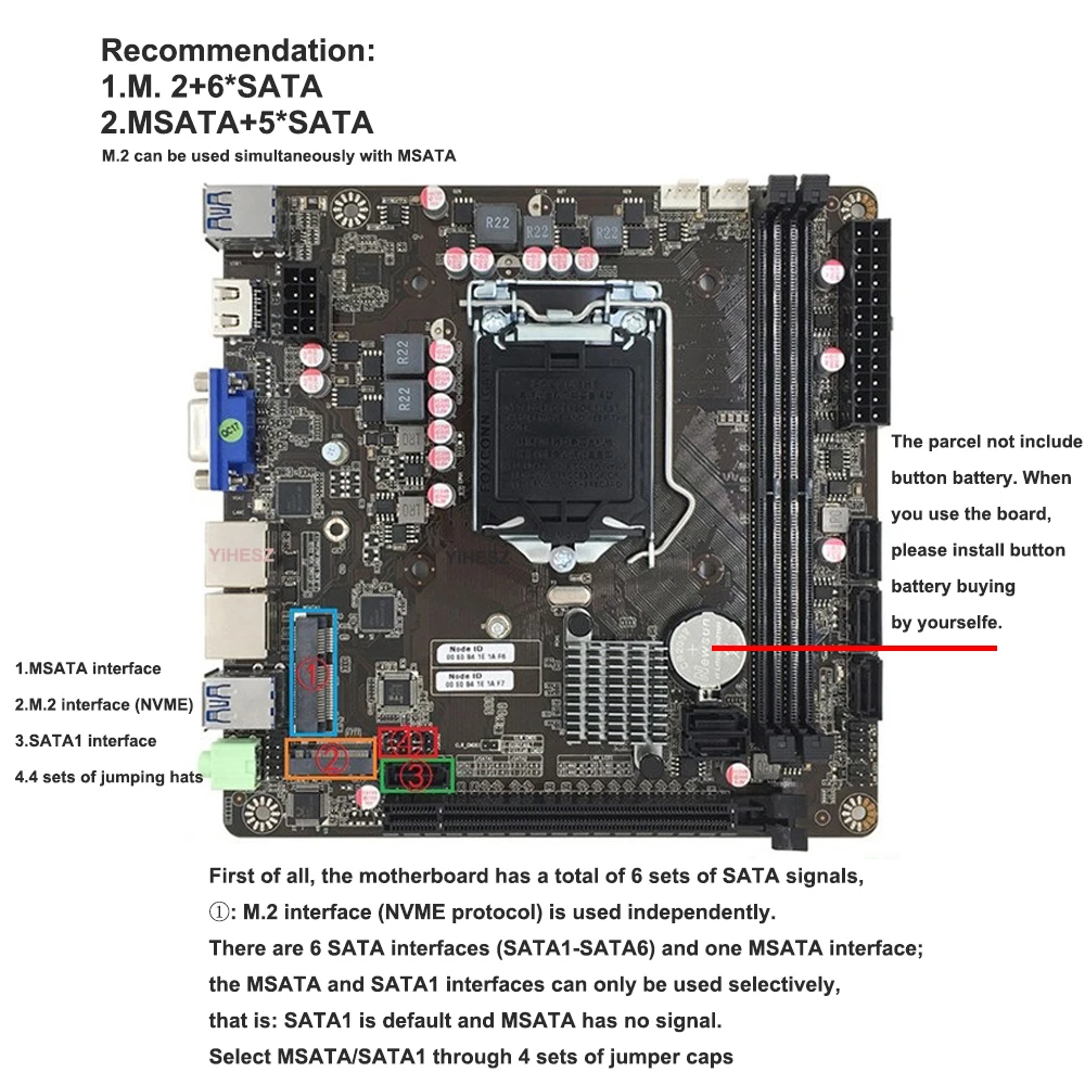 B365 Mini-ITX Motherboard LGA  - Science And Invention 评论和价格