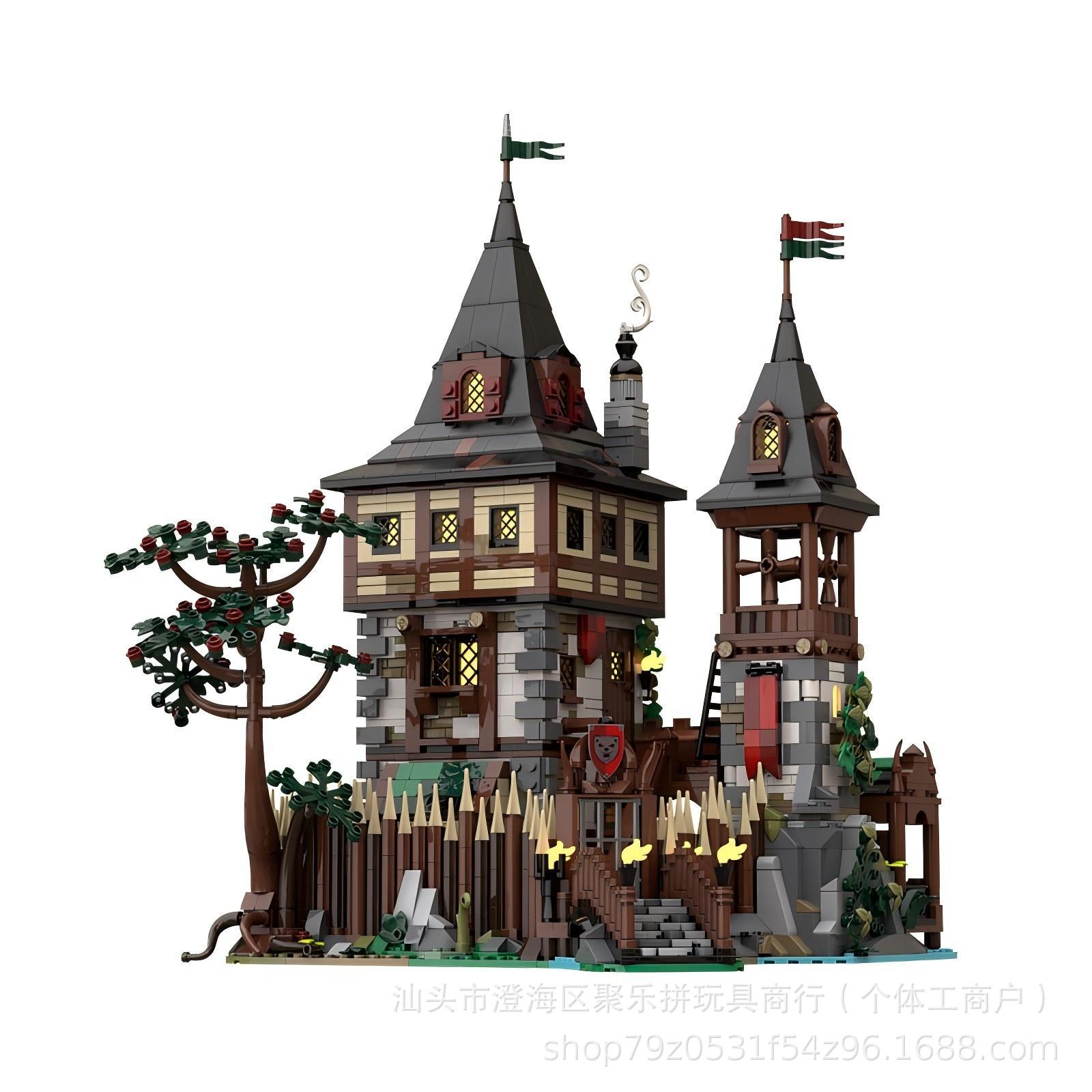 MOC Bear King Castle Mosaic Bu - Hobby Is Science 评论和价格