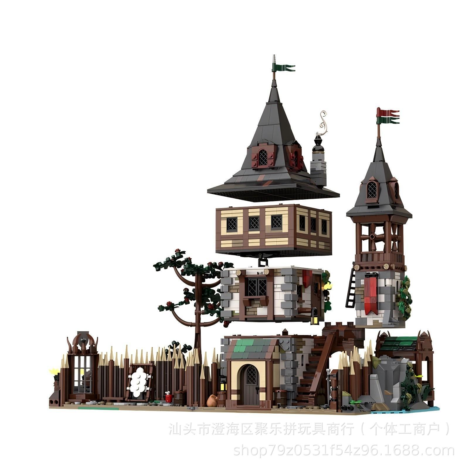 MOC Bear King Castle Mosaic Bu - Hobby Is Science 评论和价格