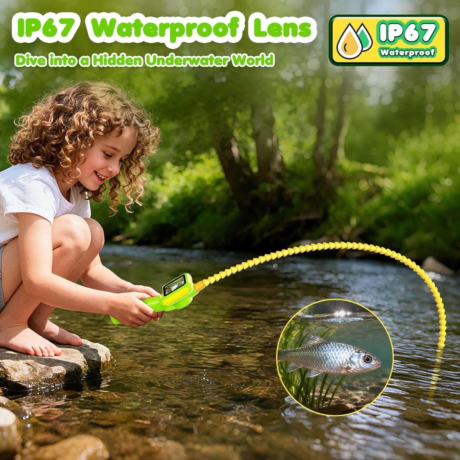 Endoscope for Kids, Borescope  - Science Kit 评论和价格