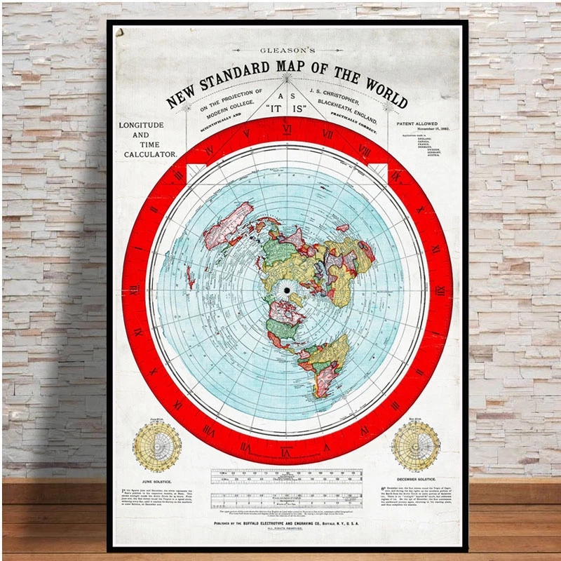 Poster And Prints 1892 Flat Ea - Star Map Poster 评论和价格