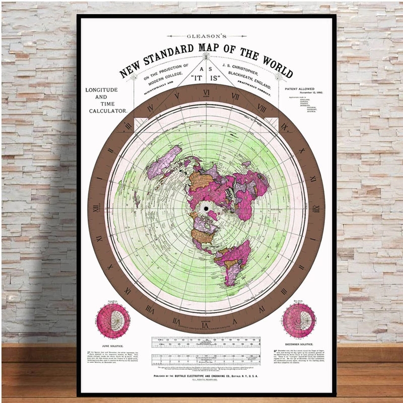 Poster And Prints 1892 Flat Ea - Star Map Poster 评论和价格