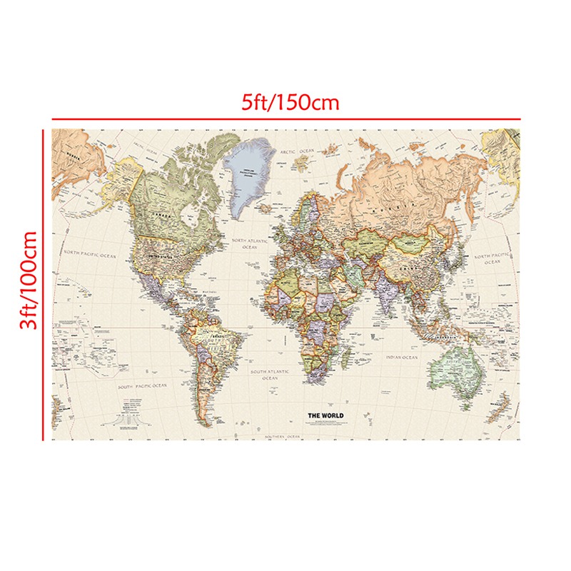 Vintage Hanging Poster World M - Star Map Poster 评论和价格