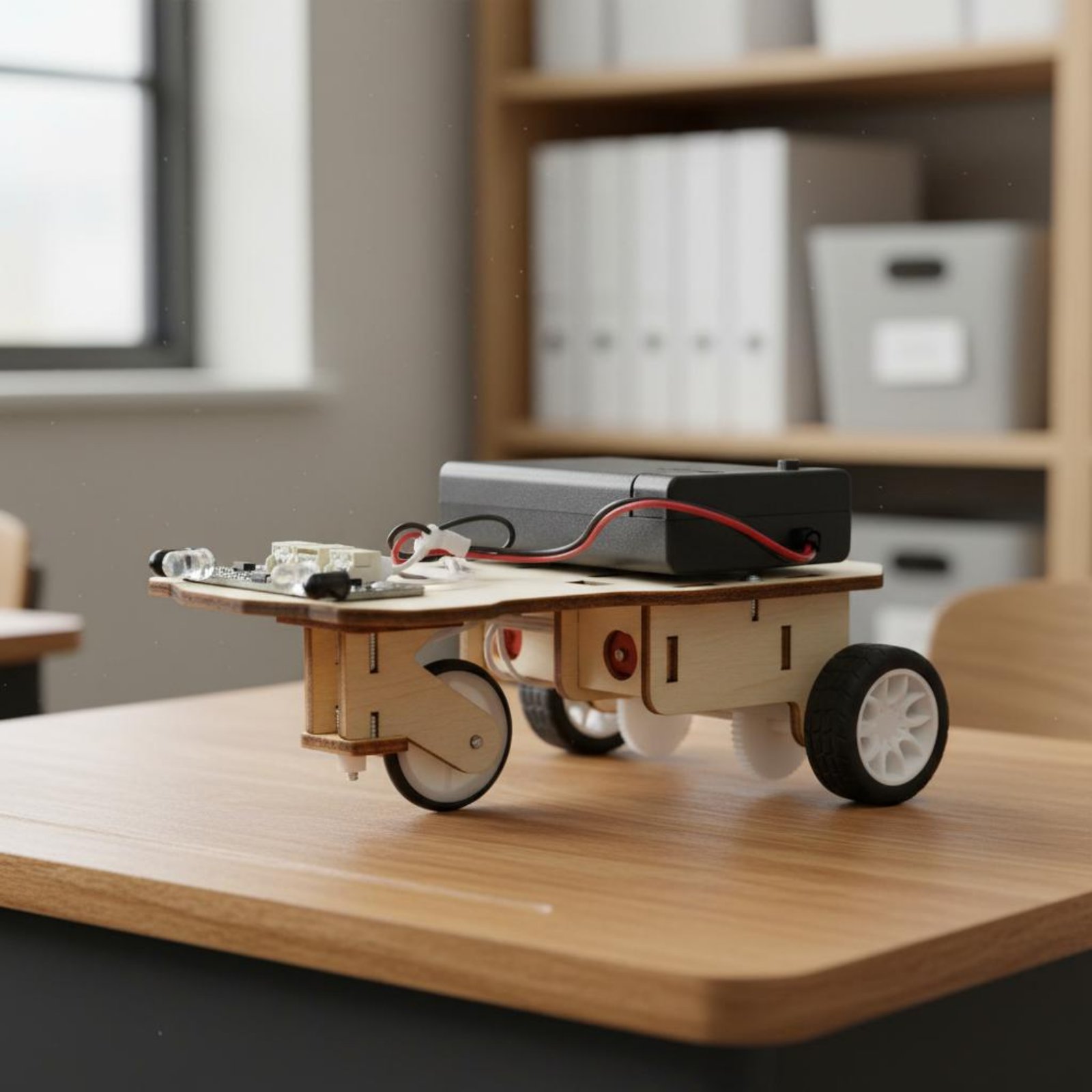 Wooden Intelligent Vehicle Kit - Science Kit 评论和价格