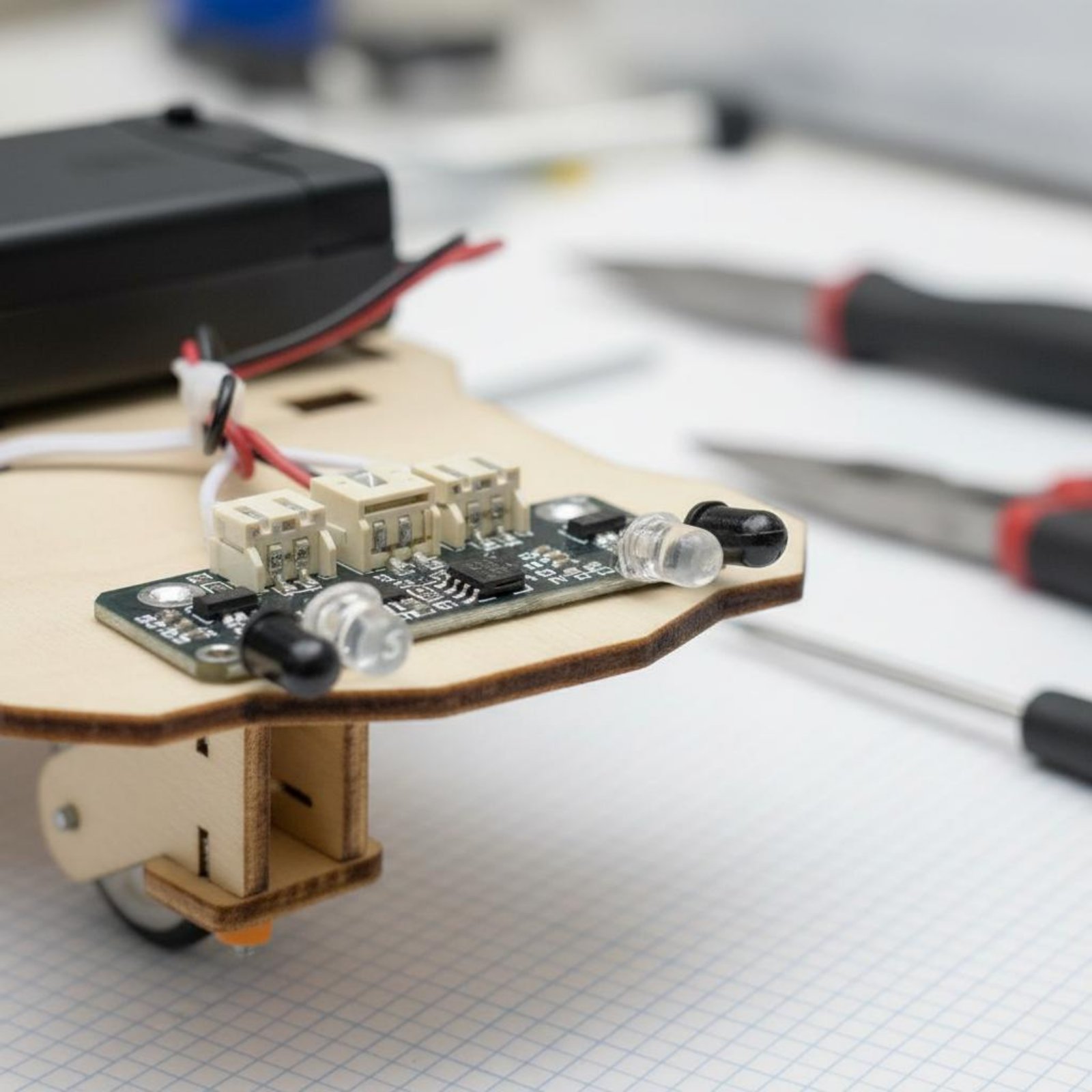 Wooden Intelligent Vehicle Kit - Science Kit 评论和价格