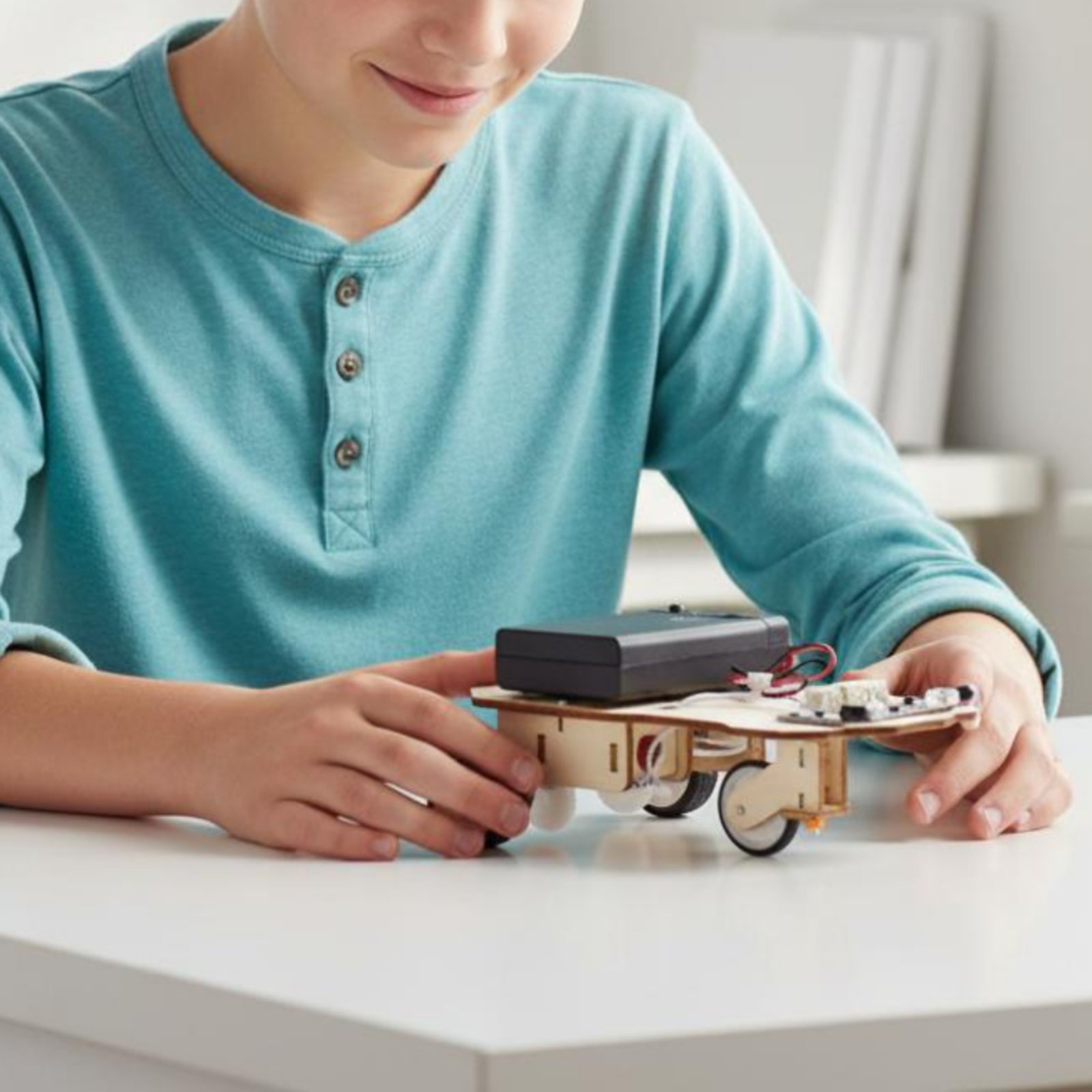 Wooden Intelligent Vehicle Kit - Science Kit 评论和价格